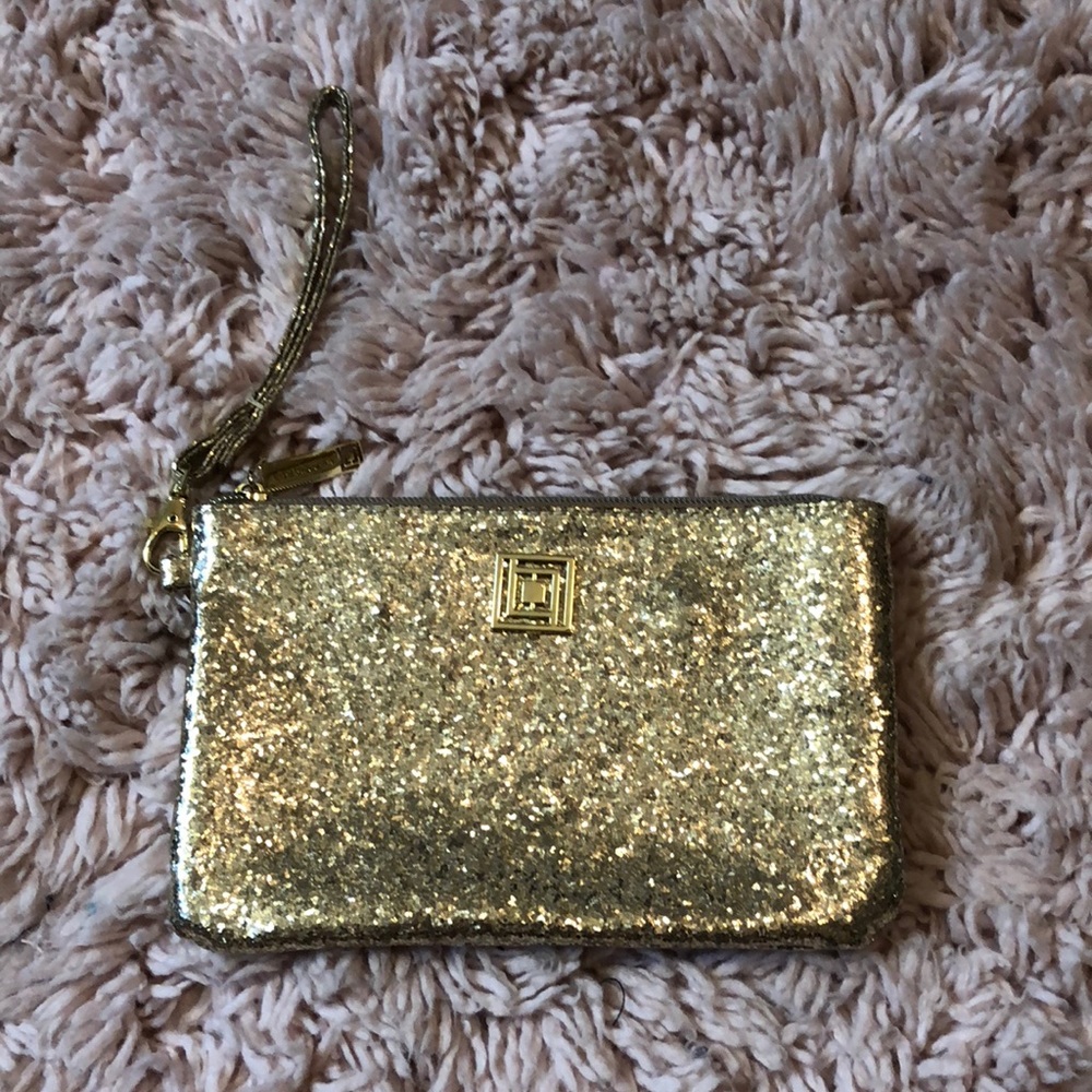 Gold Clutch/Wristlet